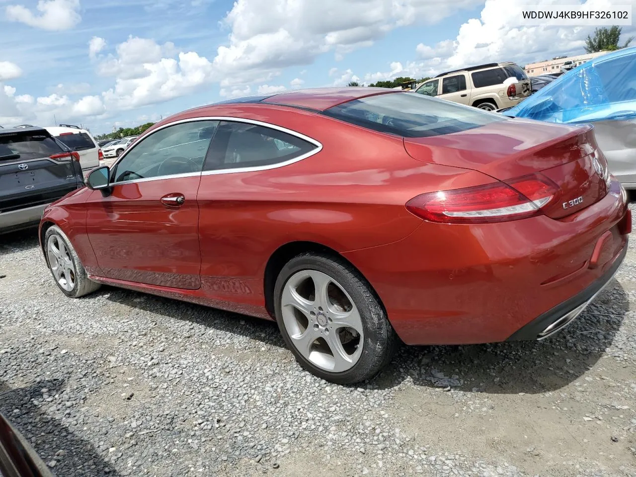 2017 Mercedes-Benz C 300 4Matic VIN: WDDWJ4KB9HF326102 Lot: 71780414