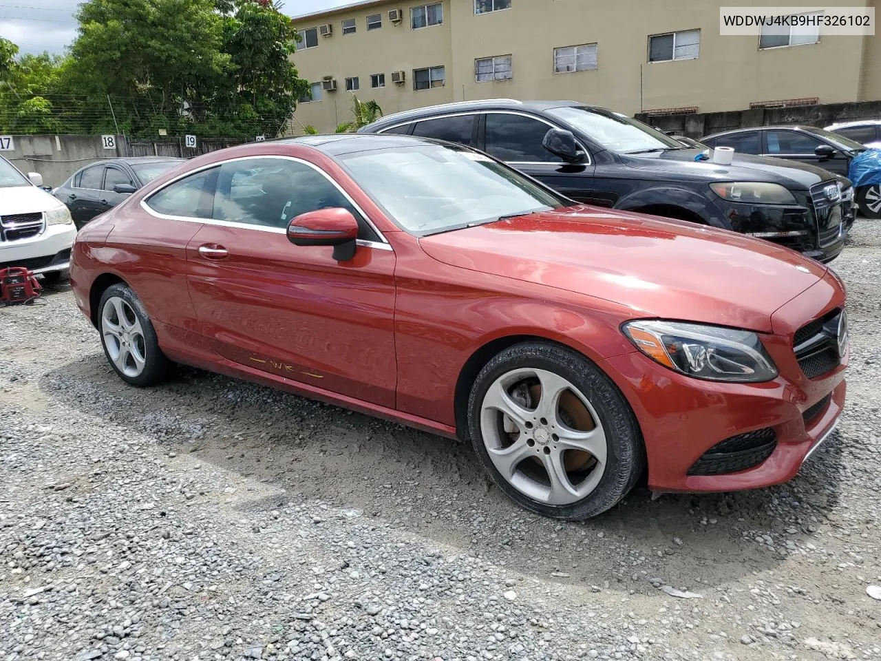 2017 Mercedes-Benz C 300 4Matic VIN: WDDWJ4KB9HF326102 Lot: 71780414