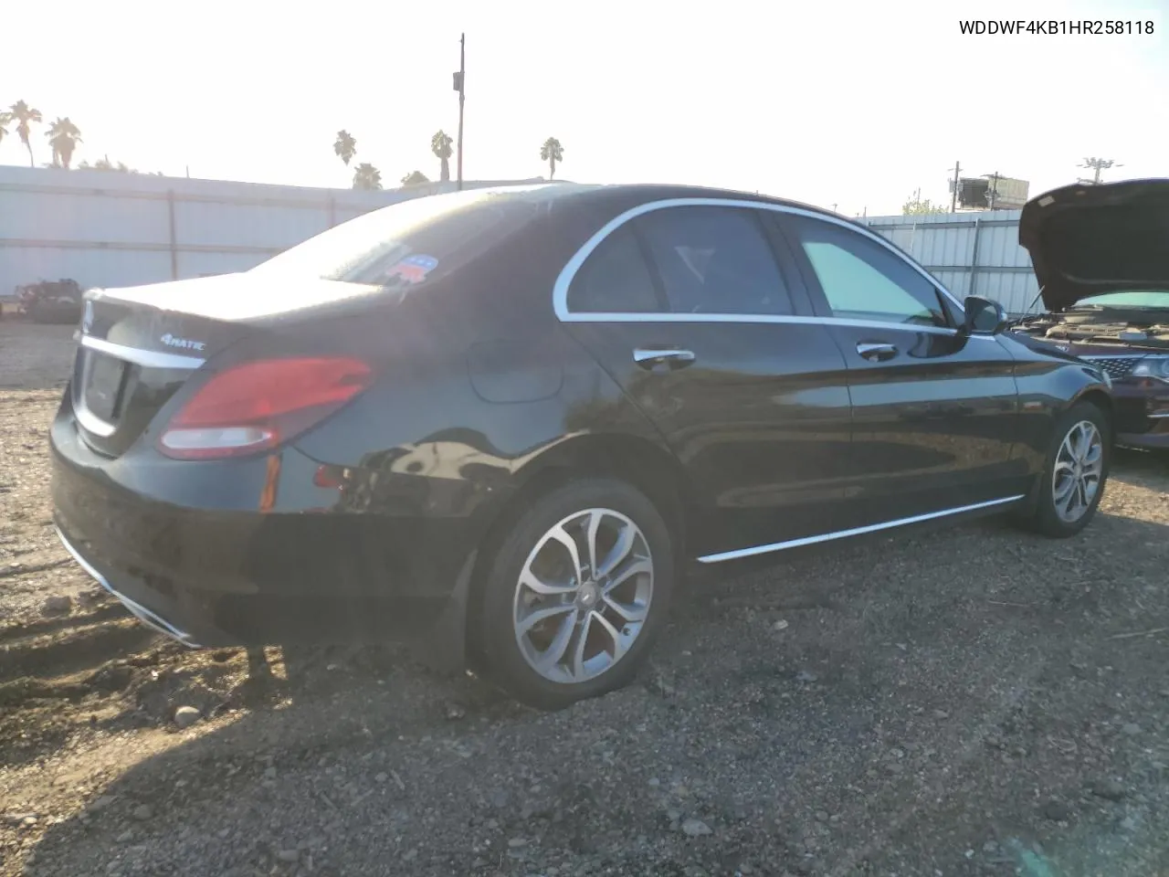 2017 Mercedes-Benz C 300 4Matic VIN: WDDWF4KB1HR258118 Lot: 72027444