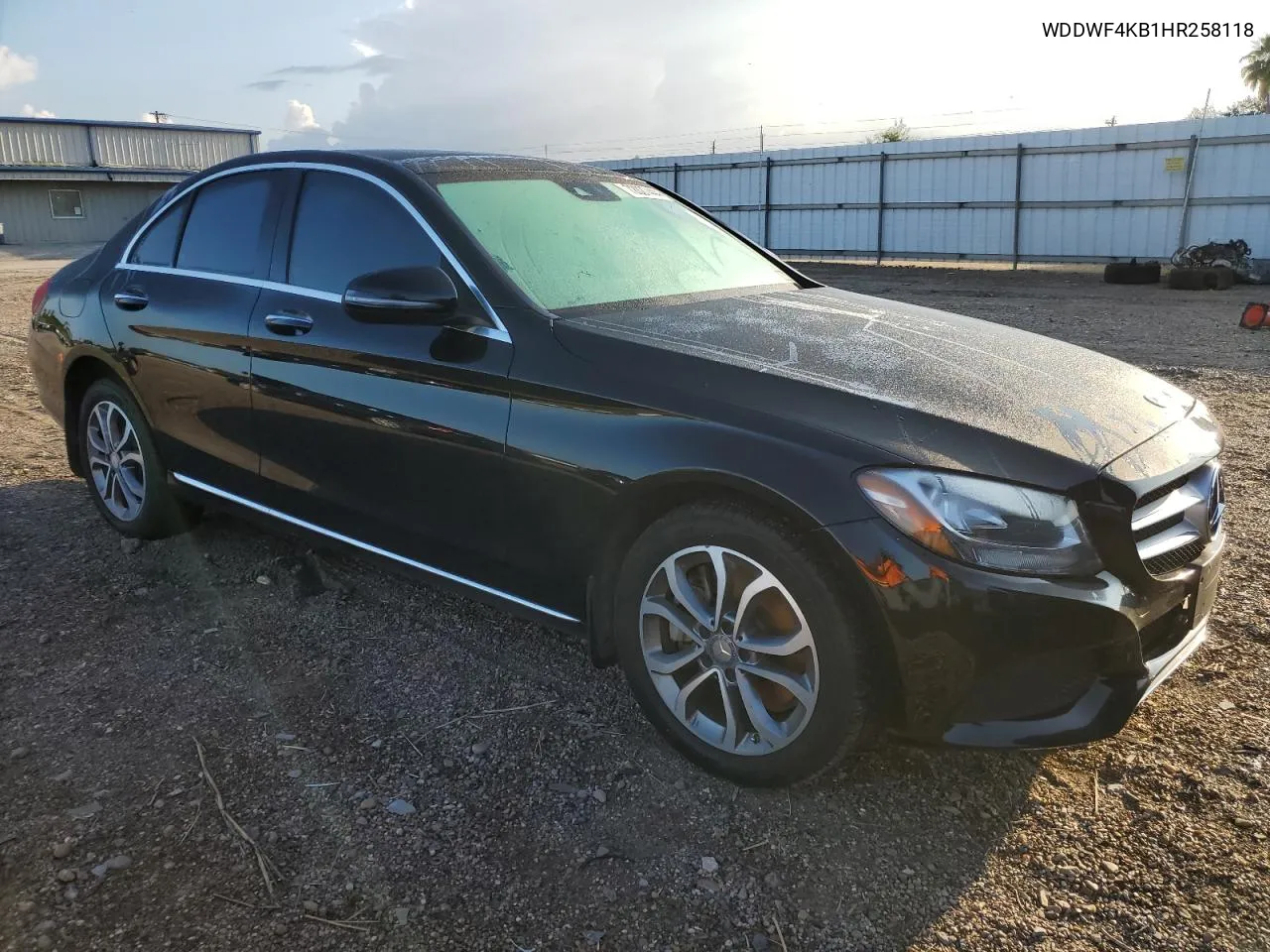 2017 Mercedes-Benz C 300 4Matic VIN: WDDWF4KB1HR258118 Lot: 72027444