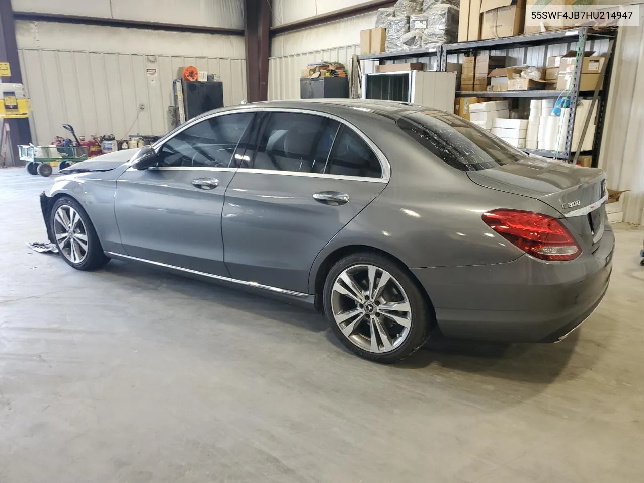 2017 Mercedes-Benz C 300 VIN: 55SWF4JB7HU214947 Lot: 72770264