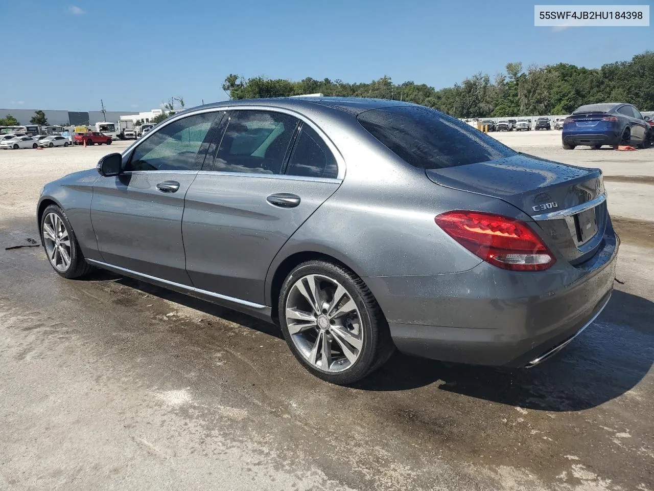 2017 Mercedes-Benz C 300 VIN: 55SWF4JB2HU184398 Lot: 72770894