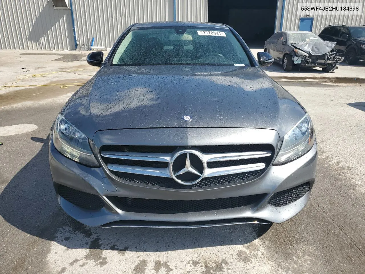 2017 Mercedes-Benz C 300 VIN: 55SWF4JB2HU184398 Lot: 72770894