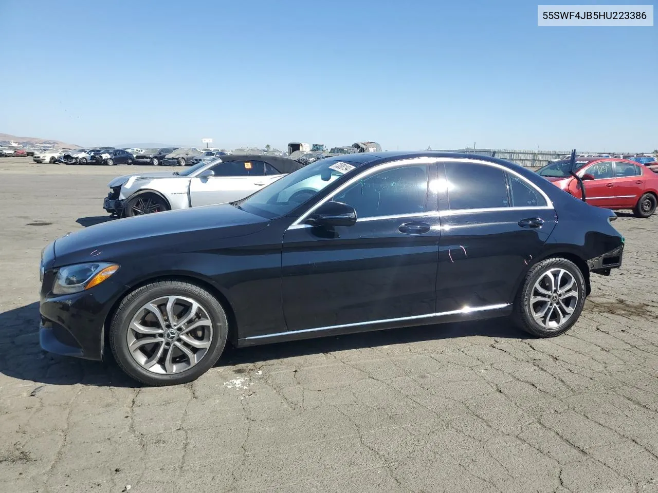 2017 Mercedes-Benz C 300 VIN: 55SWF4JB5HU223386 Lot: 73008194