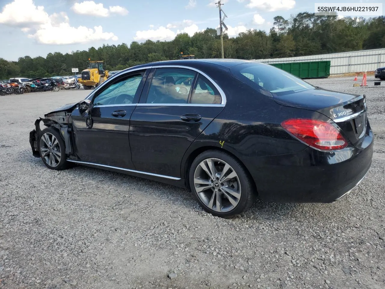 2017 Mercedes-Benz C 300 VIN: 55SWF4JB6HU221937 Lot: 73152424