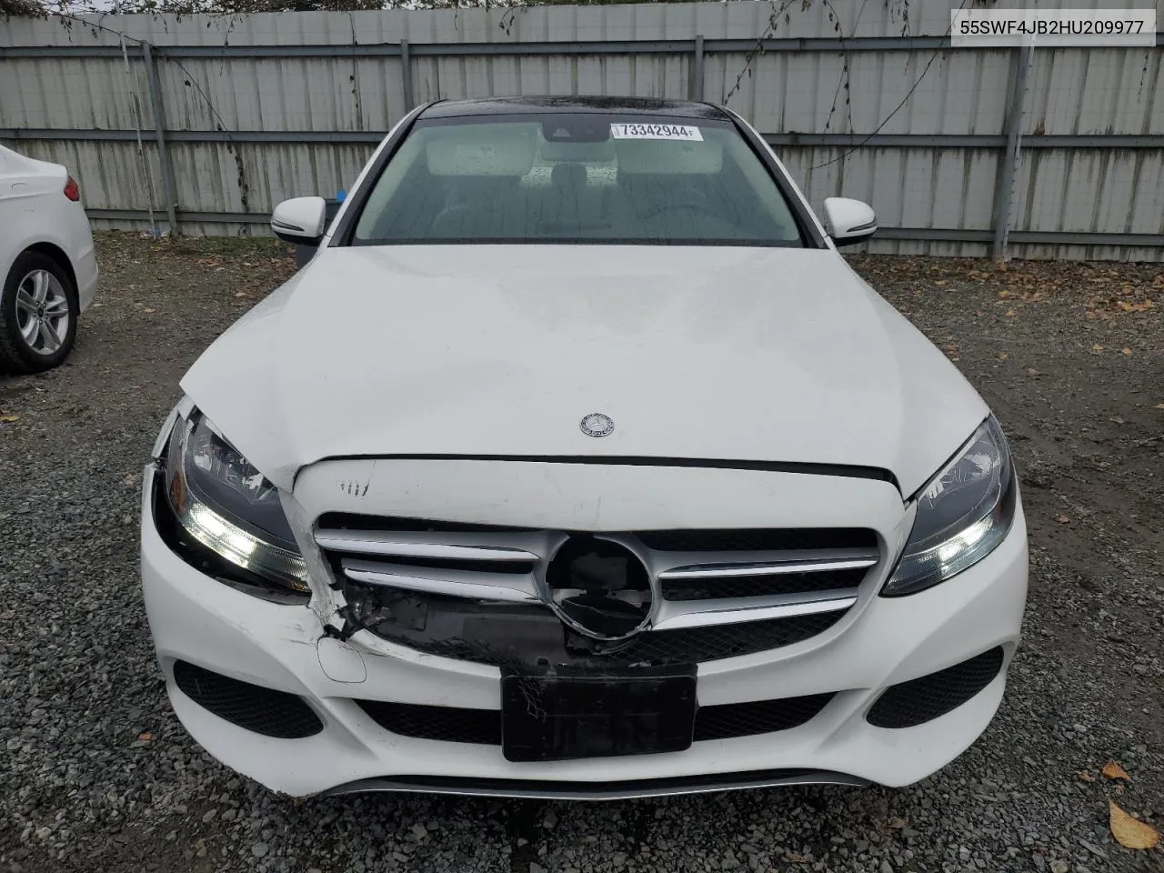 2017 Mercedes-Benz C 300 VIN: 55SWF4JB2HU209977 Lot: 73342944