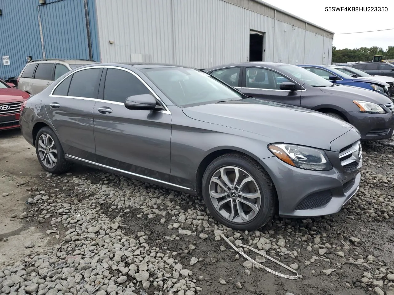 2017 Mercedes-Benz C 300 4Matic VIN: 55SWF4KB8HU223350 Lot: 73375714