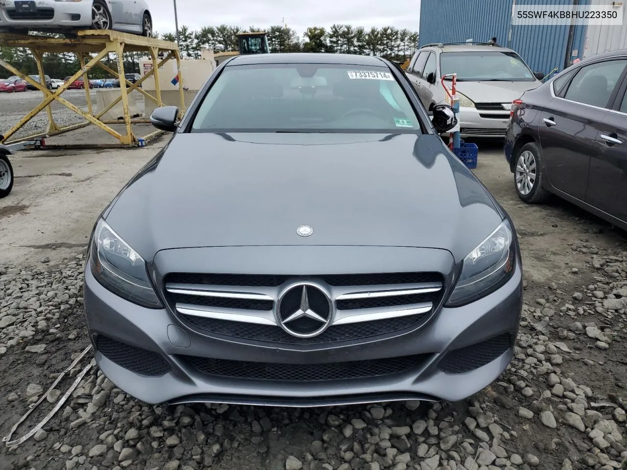 2017 Mercedes-Benz C 300 4Matic VIN: 55SWF4KB8HU223350 Lot: 73375714