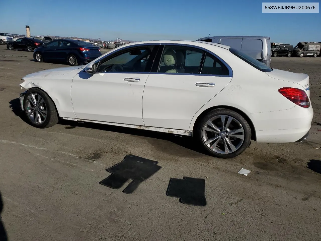 2017 Mercedes-Benz C 300 VIN: 55SWF4JB9HU200676 Lot: 73462134