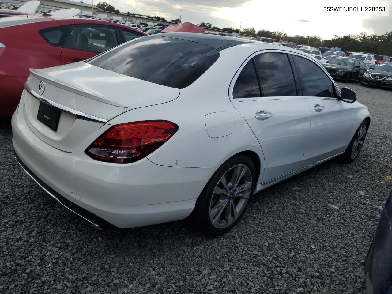 2017 Mercedes-Benz C 300 VIN: 55SWF4JB0HU228253 Lot: 73880084