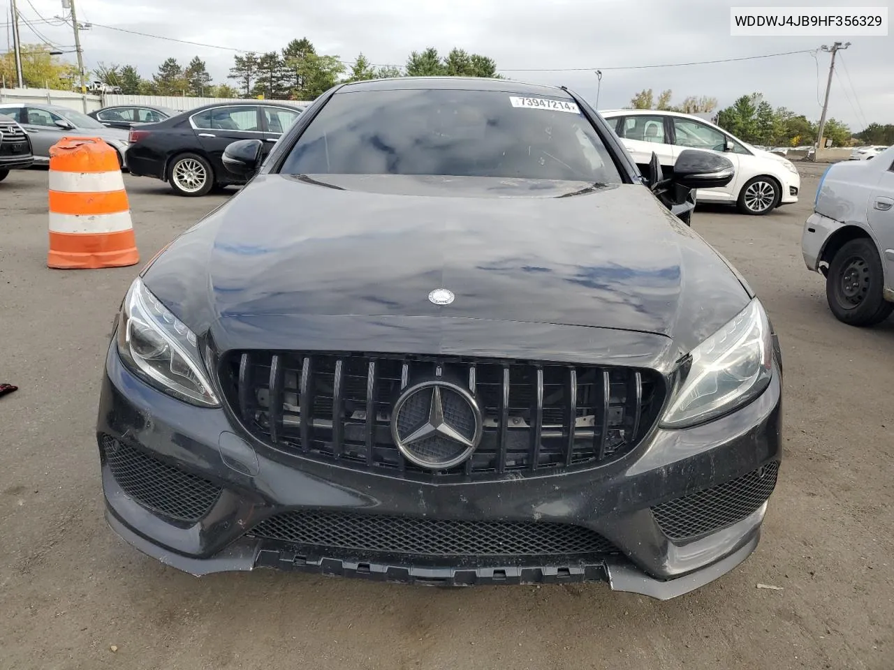 2017 Mercedes-Benz C 300 VIN: WDDWJ4JB9HF356329 Lot: 73947214