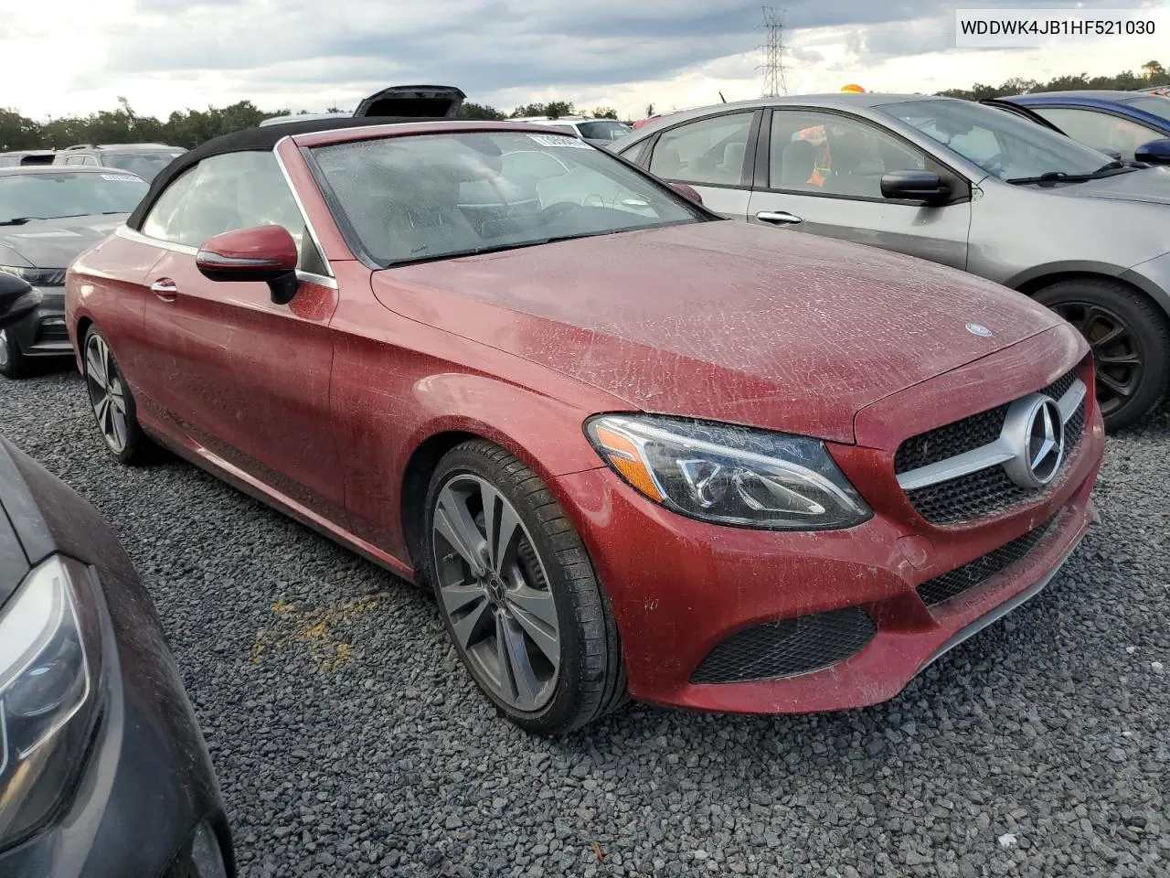 2017 Mercedes-Benz C 300 VIN: WDDWK4JB1HF521030 Lot: 73958474