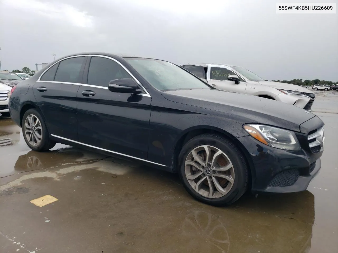 2017 Mercedes-Benz C 300 4Matic VIN: 55SWF4KB5HU226609 Lot: 74124964