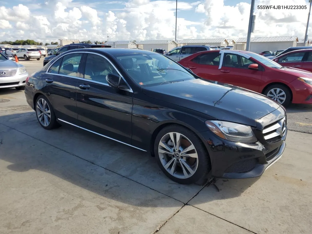 2017 Mercedes-Benz C 300 VIN: 55SWF4JB1HU223305 Lot: 74253294