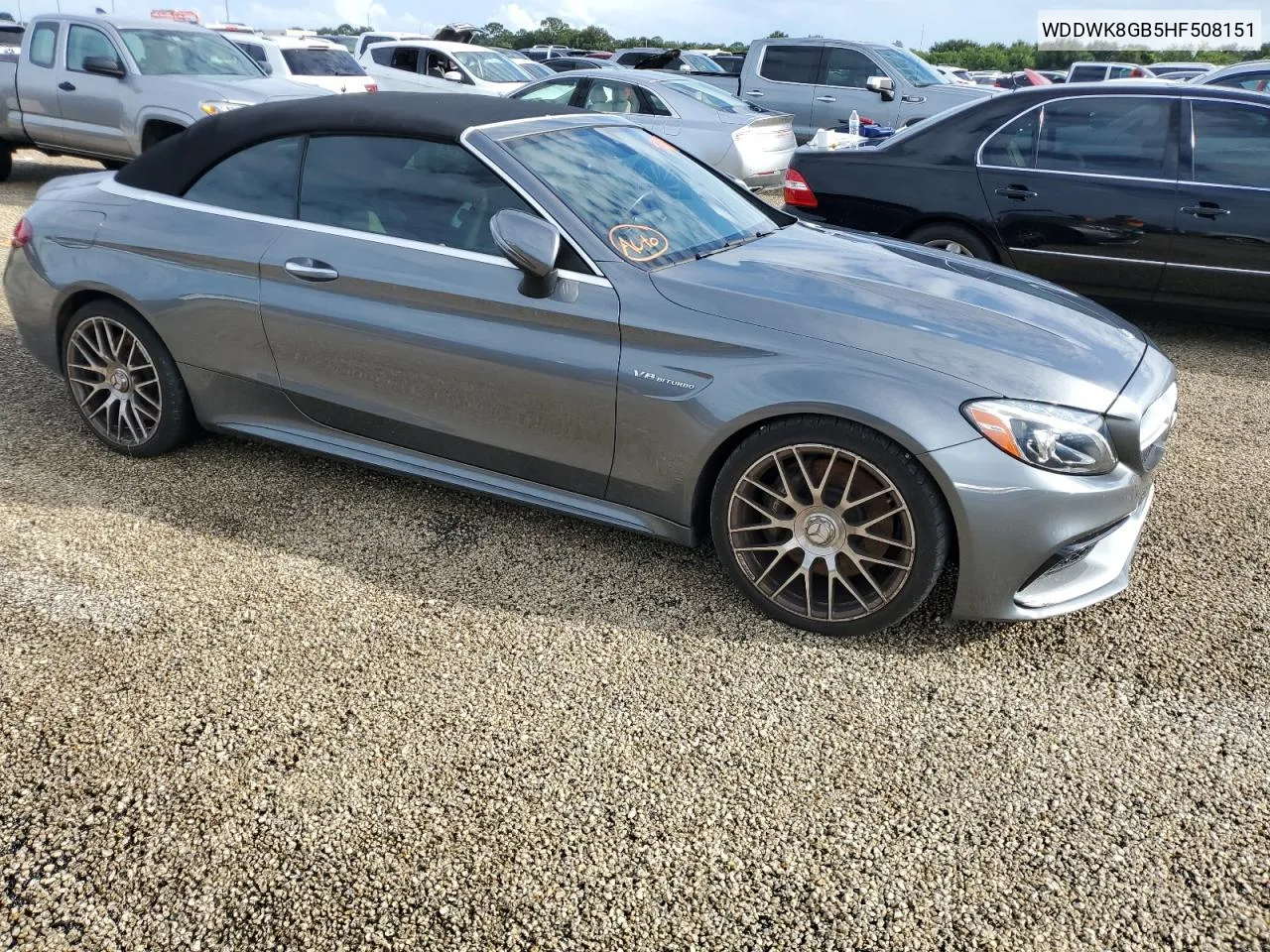 2017 Mercedes-Benz C 63 Amg VIN: WDDWK8GB5HF508151 Lot: 74327074