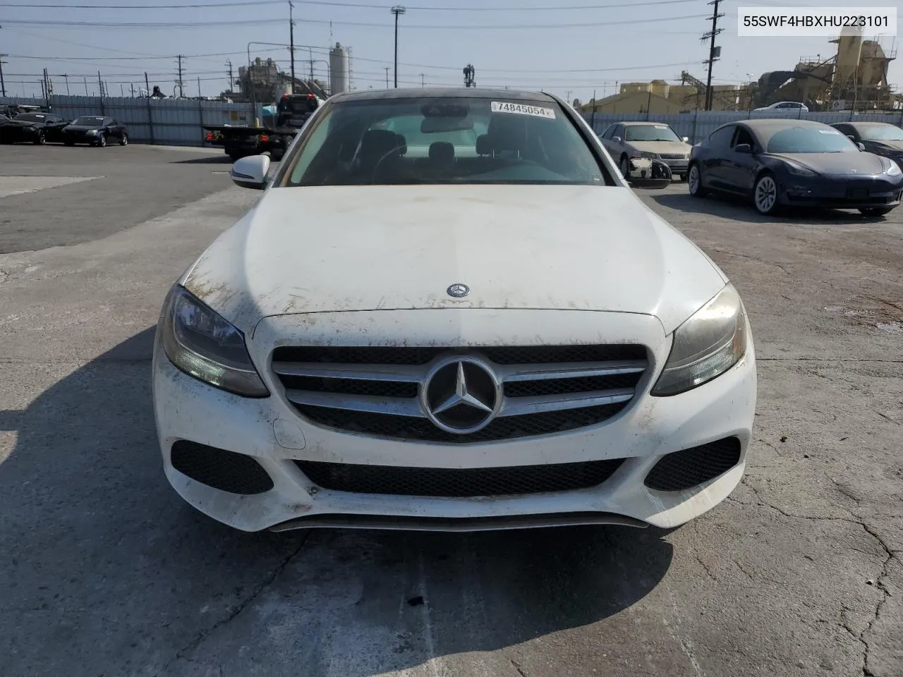 2017 Mercedes-Benz C 350E VIN: 55SWF4HBXHU223101 Lot: 74845054