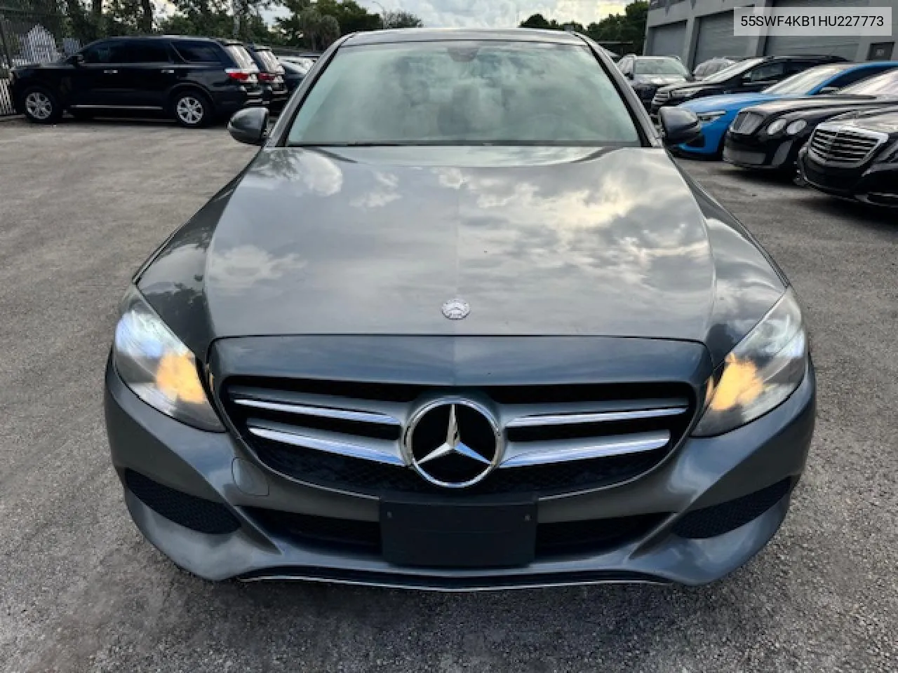 2017 Mercedes-Benz C 300 4Matic VIN: 55SWF4KB1HU227773 Lot: 74953954