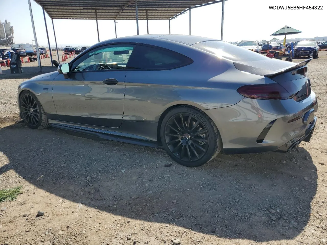 2017 Mercedes-Benz C 43 4Matic Amg VIN: WDDWJ6EB6HF454322 Lot: 75066924