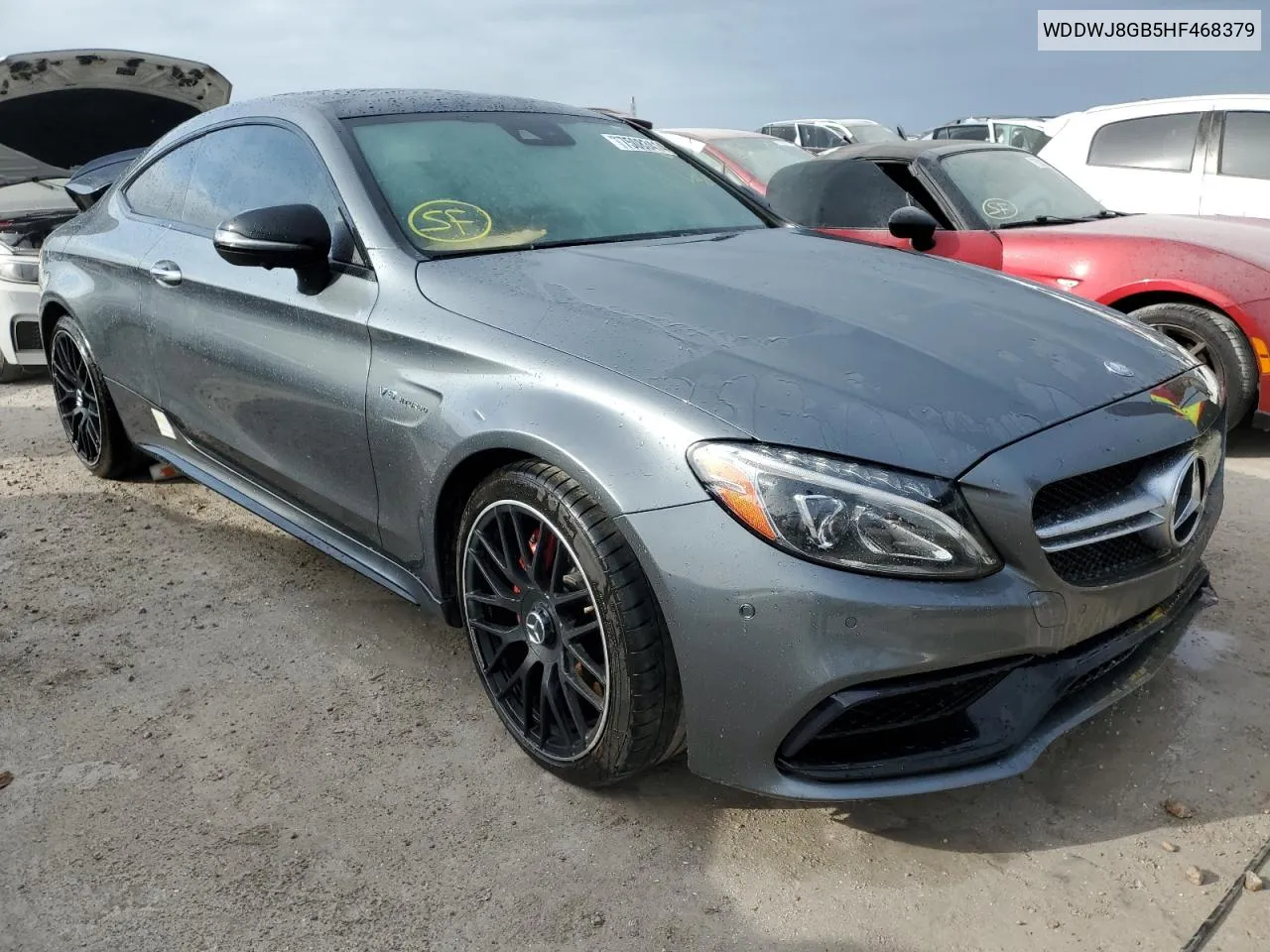 2017 Mercedes-Benz C 63 Amg VIN: WDDWJ8GB5HF468379 Lot: 75083414