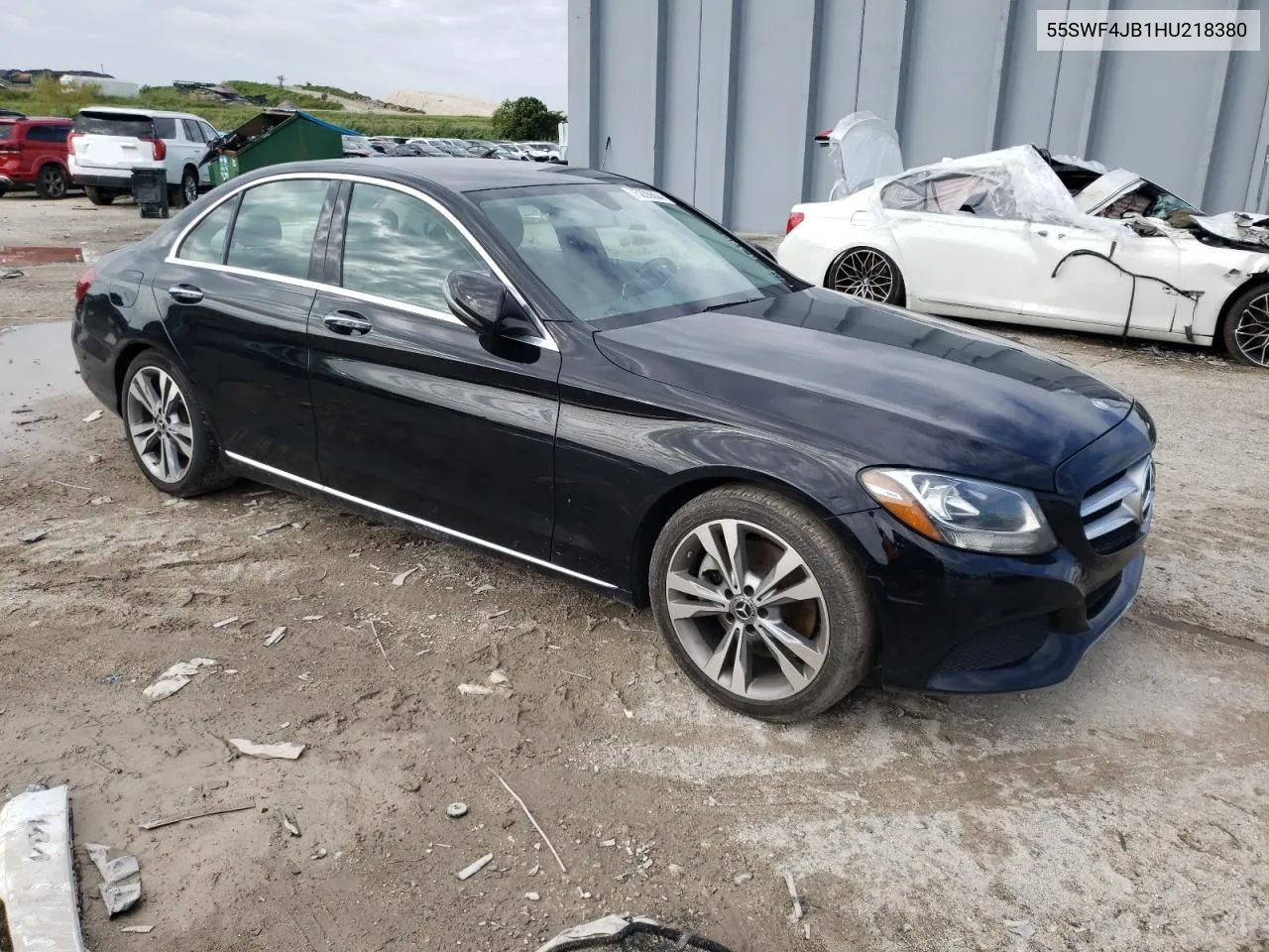 2017 Mercedes-Benz C 300 VIN: 55SWF4JB1HU218380 Lot: 75236604