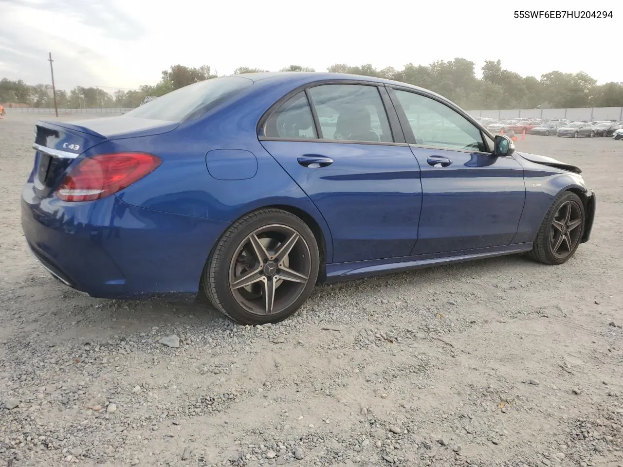 2017 Mercedes-Benz C 43 4Matic Amg VIN: 55SWF6EB7HU204294 Lot: 75828264