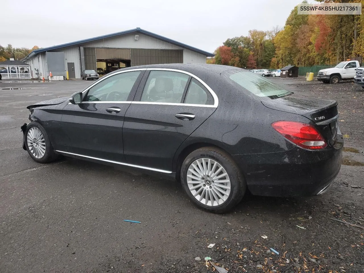 2017 Mercedes-Benz C 300 4Matic VIN: 55SWF4KB5HU217361 Lot: 75879114