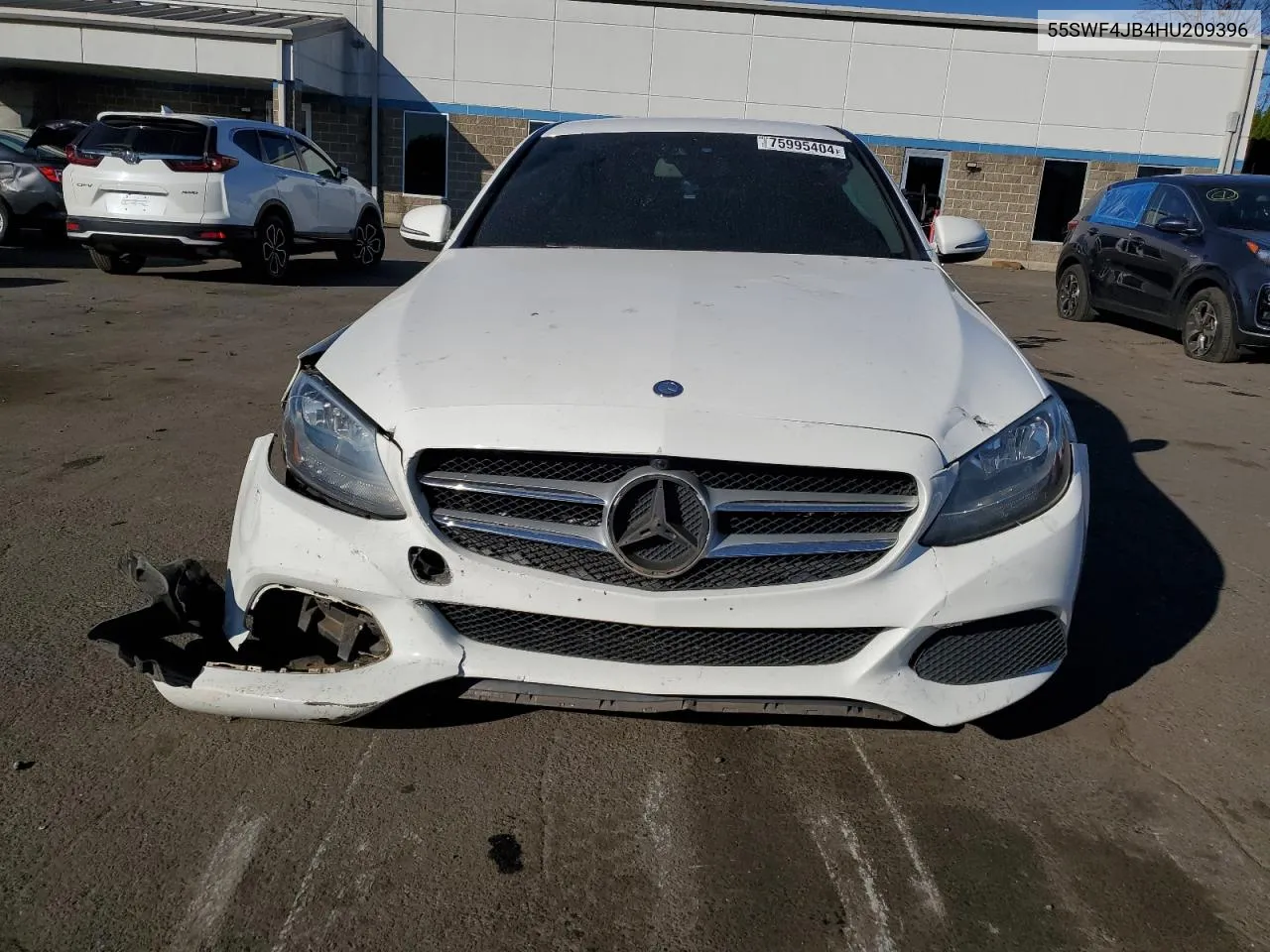 2017 Mercedes-Benz C 300 VIN: 55SWF4JB4HU209396 Lot: 75995404