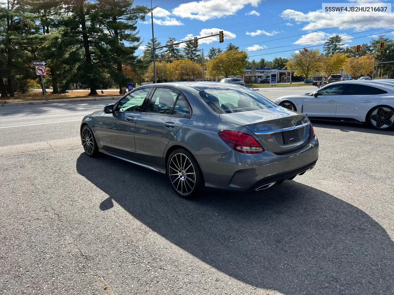 2017 Mercedes-Benz C 300 VIN: 55SWF4JB2HU216637 Lot: 76768864