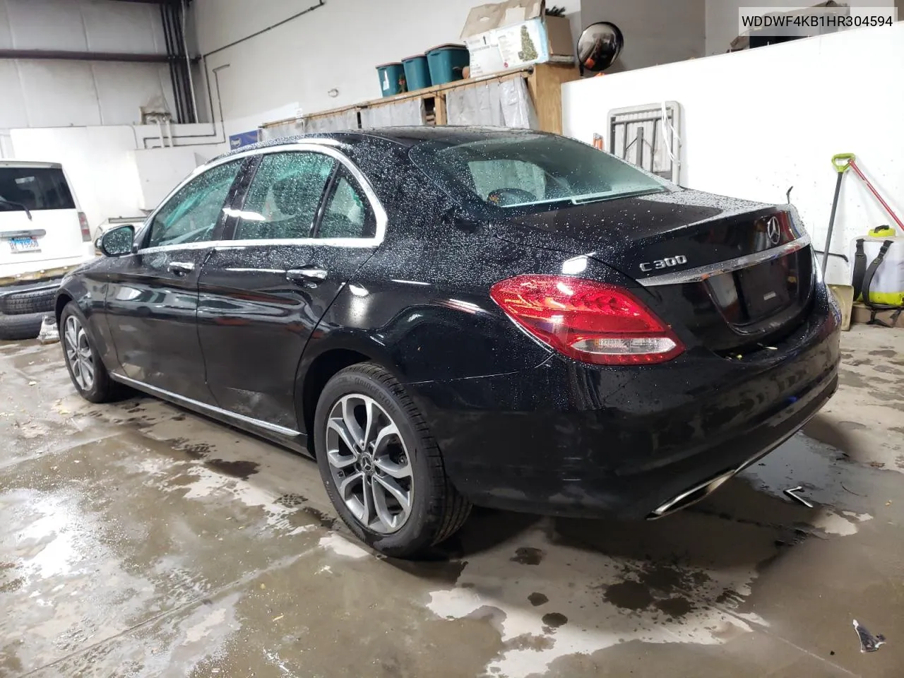 2017 Mercedes-Benz C 300 4Matic VIN: WDDWF4KB1HR304594 Lot: 77343904