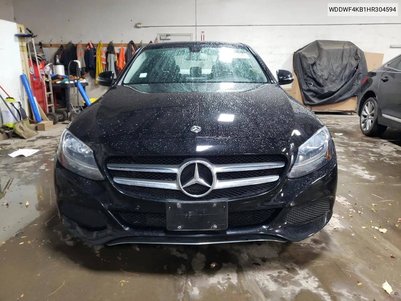 2017 Mercedes-Benz C 300 4Matic VIN: WDDWF4KB1HR304594 Lot: 77343904