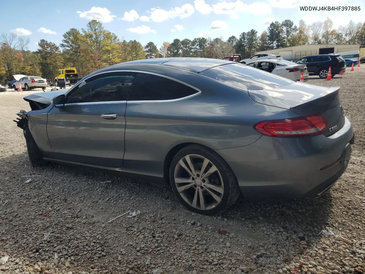 2017 Mercedes-Benz C 300 4Matic VIN: WDDWJ4KB4HF397885 Lot: 77578734