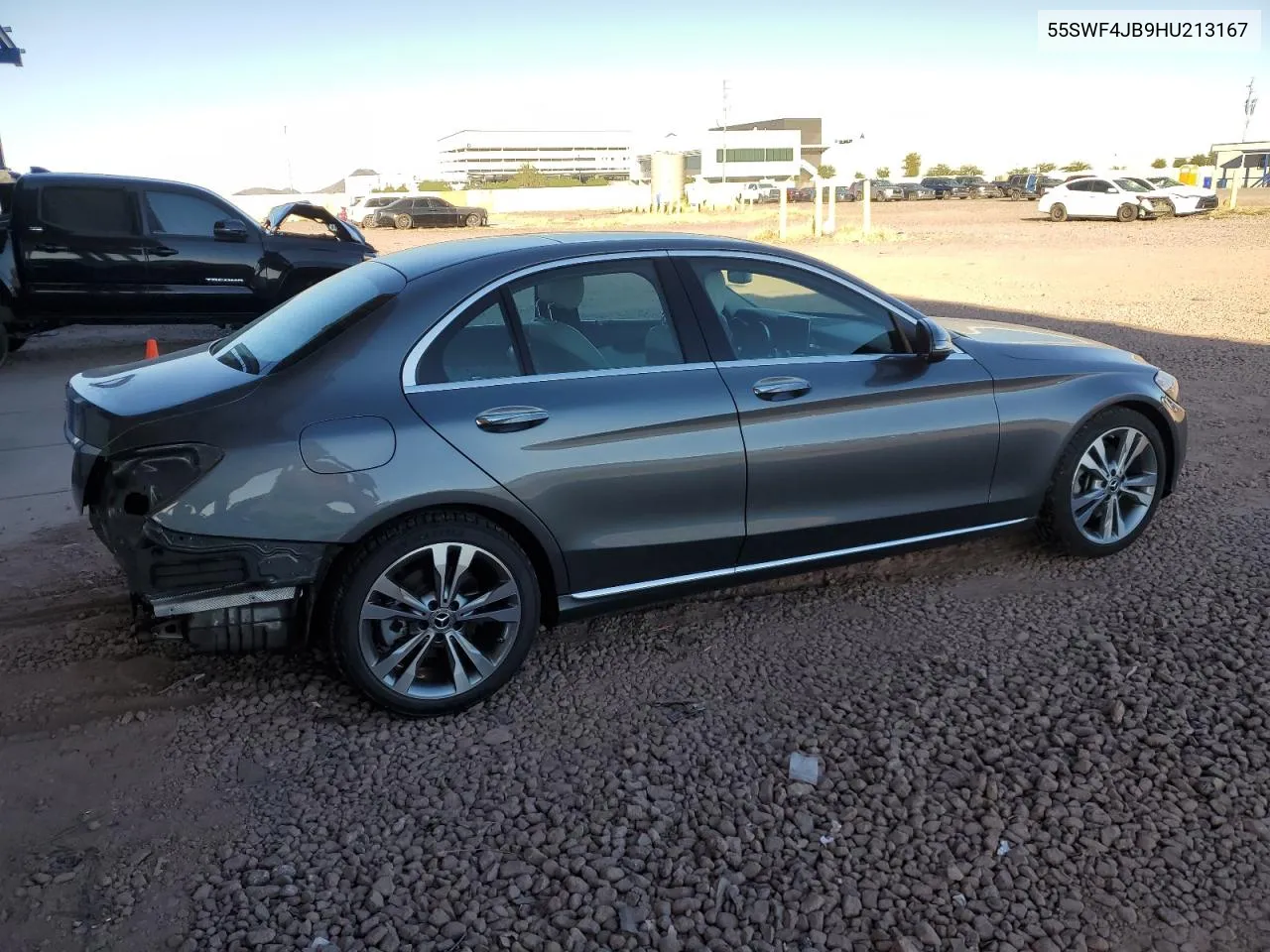 2017 Mercedes-Benz C 300 VIN: 55SWF4JB9HU213167 Lot: 78333664