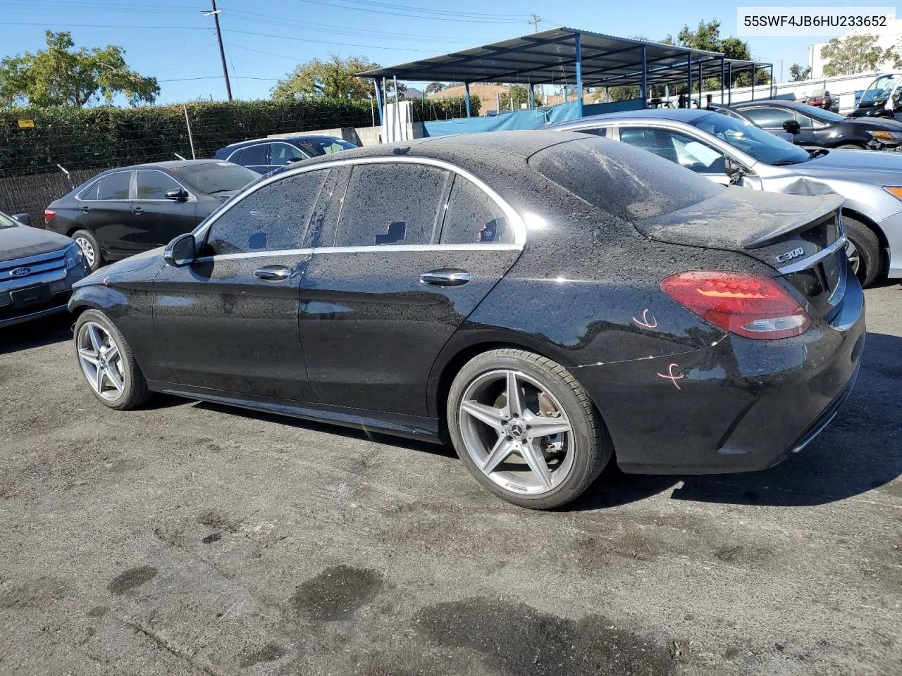 2017 Mercedes-Benz C 300 VIN: 55SWF4JB6HU233652 Lot: 78468784