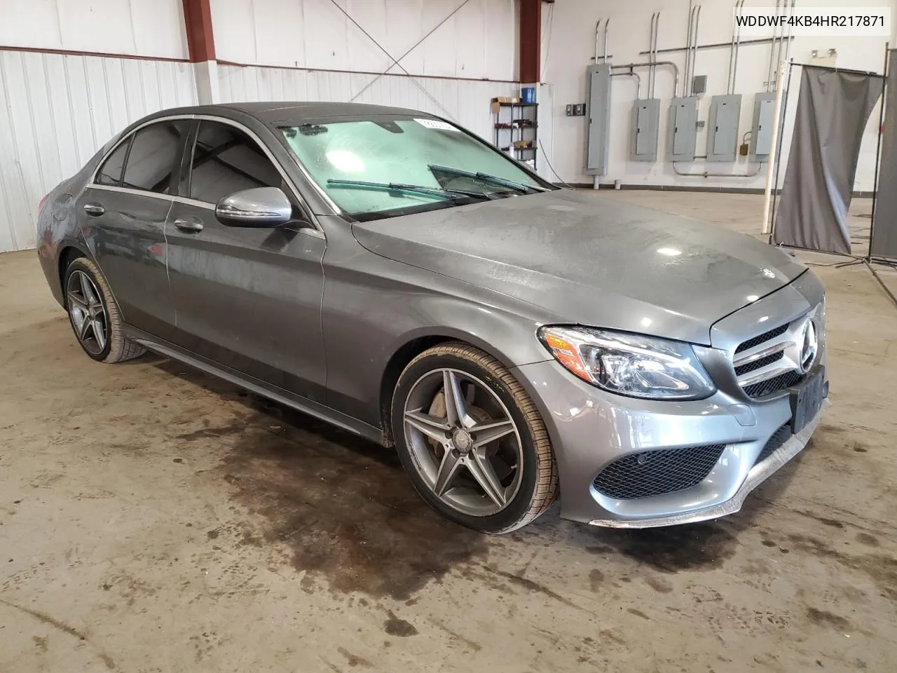 2017 Mercedes-Benz C 300 4Matic VIN: WDDWF4KB4HR217871 Lot: 78637934