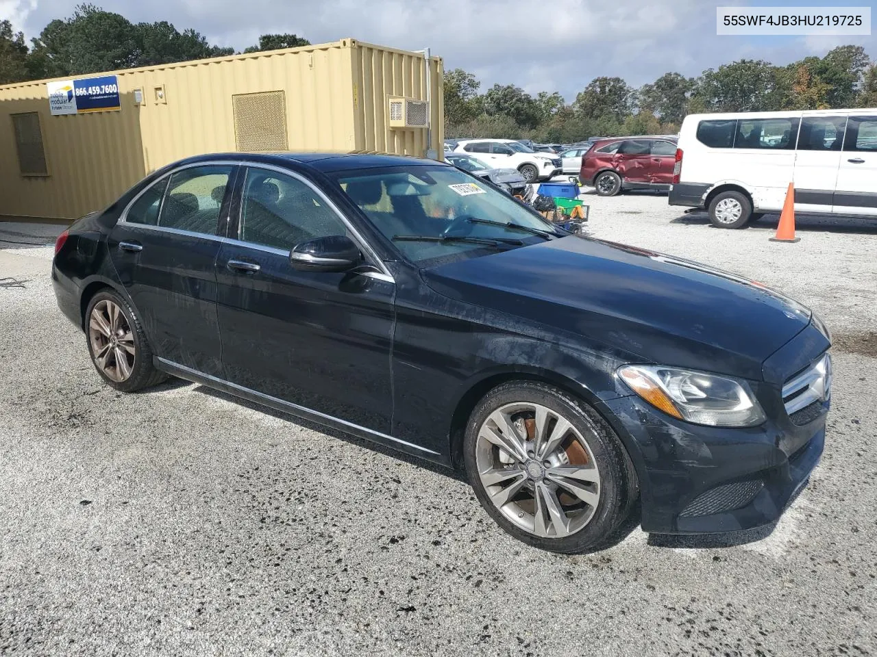 2017 Mercedes-Benz C 300 VIN: 55SWF4JB3HU219725 Lot: 79276784