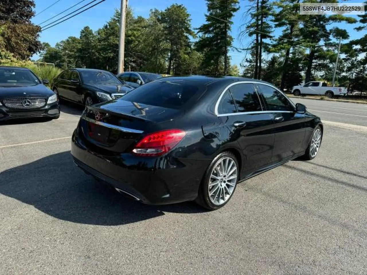 2017 Mercedes-Benz C 300 VIN: 55SWF4JB7HU222529 Lot: 79390334