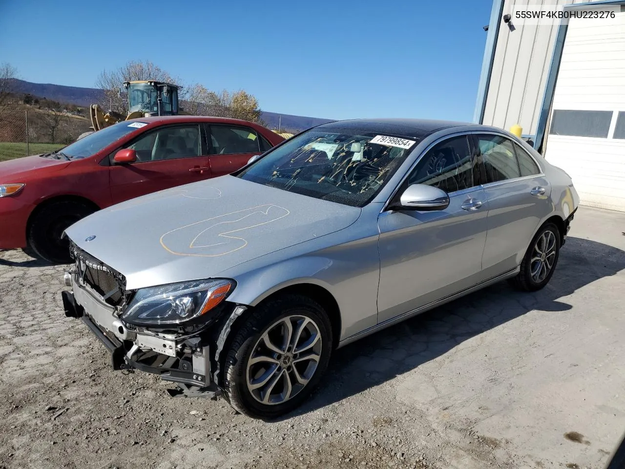 2017 Mercedes-Benz C 300 4Matic VIN: 55SWF4KB0HU223276 Lot: 79799854