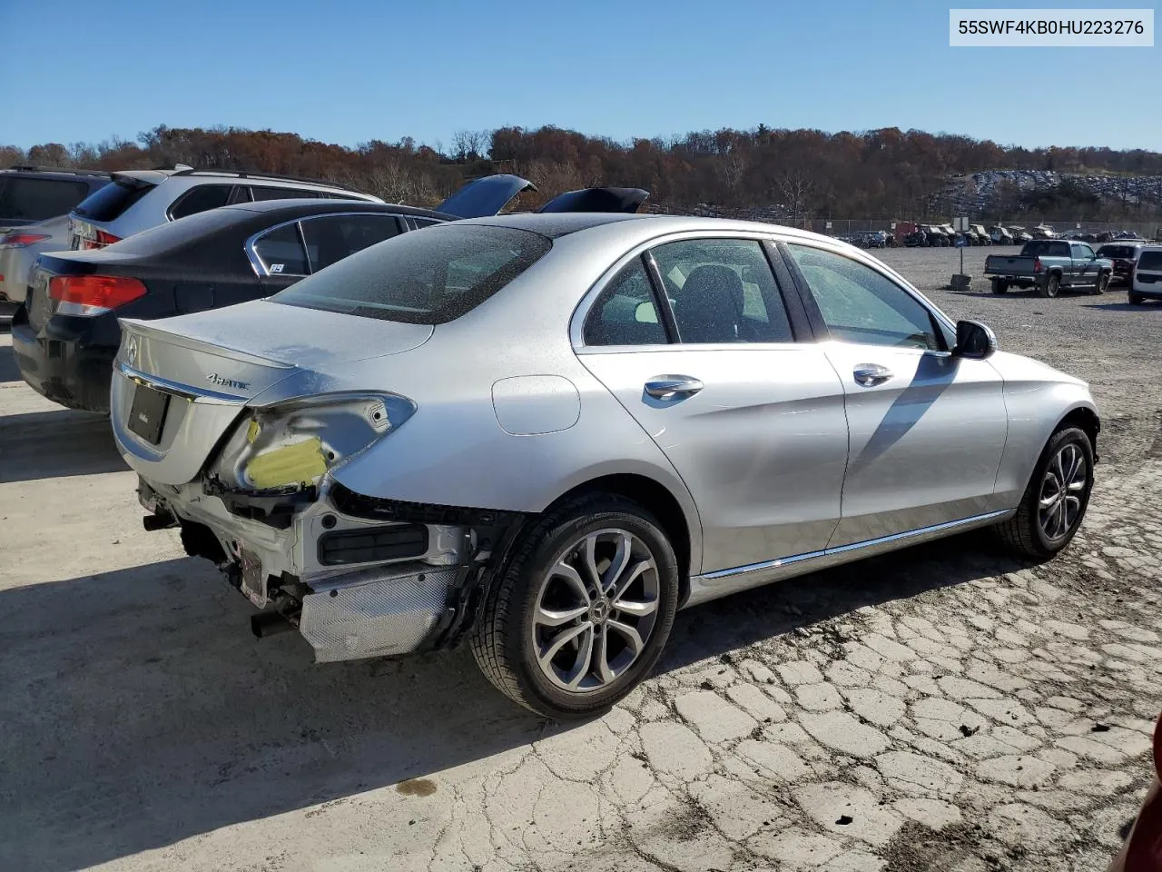 2017 Mercedes-Benz C 300 4Matic VIN: 55SWF4KB0HU223276 Lot: 79799854