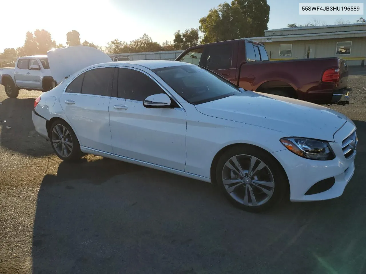 2017 Mercedes-Benz C 300 VIN: 55SWF4JB3HU196589 Lot: 79958504