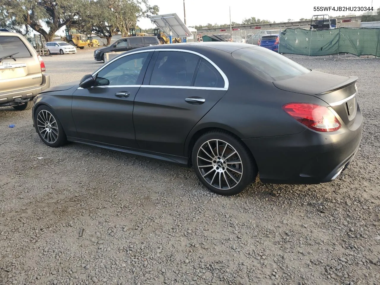 2017 Mercedes-Benz C 300 VIN: 55SWF4JB2HU230344 Lot: 80099744