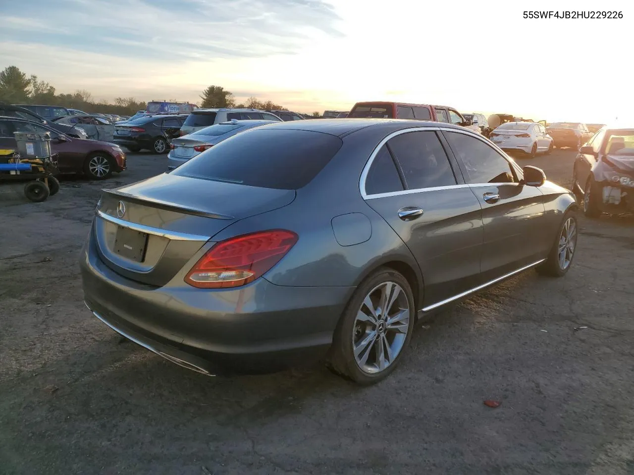 2017 Mercedes-Benz C 300 VIN: 55SWF4JB2HU229226 Lot: 80215774