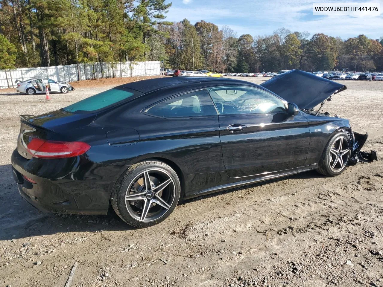 2017 Mercedes-Benz C 43 4Matic Amg VIN: WDDWJ6EB1HF441476 Lot: 80681734