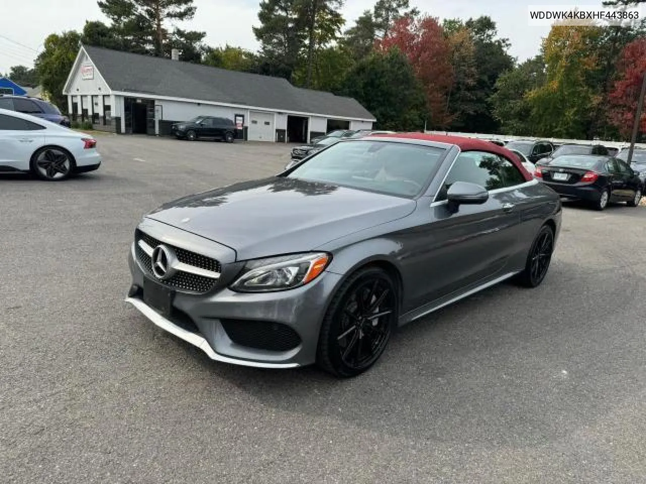 2017 Mercedes-Benz C 300 4Matic VIN: WDDWK4KBXHF443863 Lot: 80975124