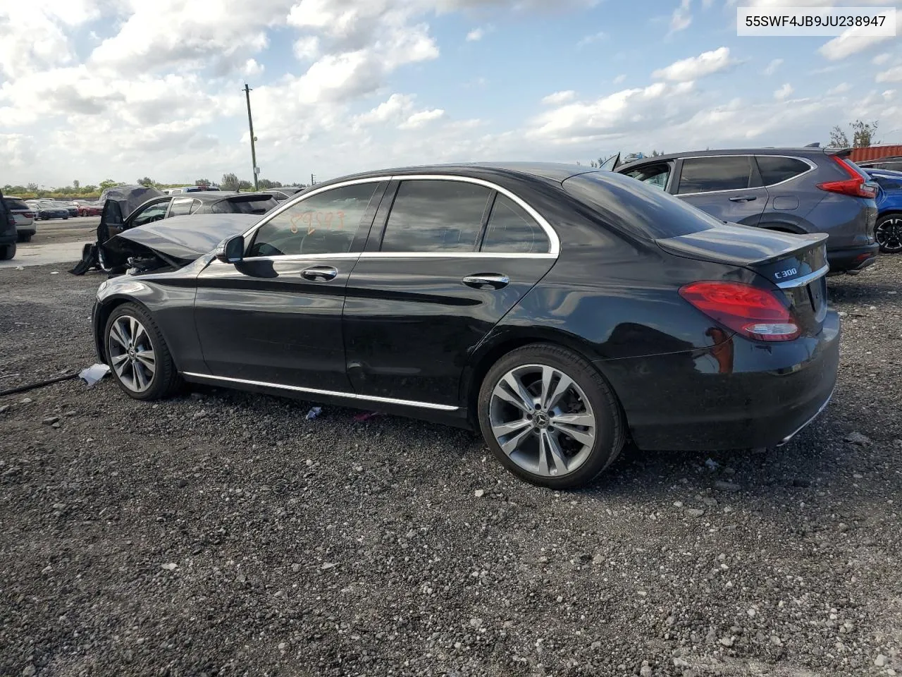 2018 Mercedes-Benz C 300 VIN: 55SWF4JB9JU238947 Lot: 47312834