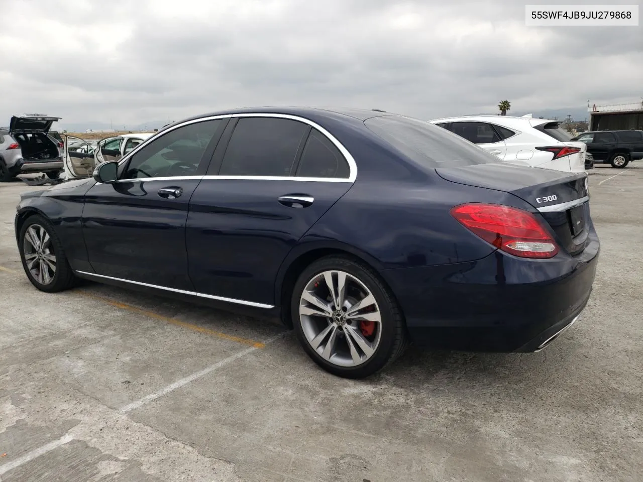 2018 Mercedes-Benz C 300 VIN: 55SWF4JB9JU279868 Lot: 55476354