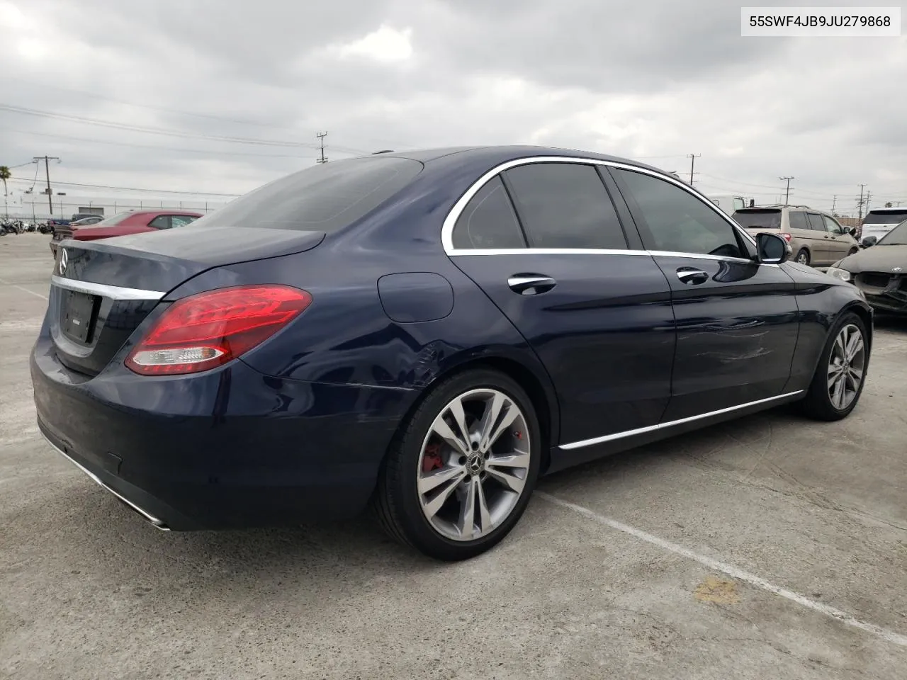 2018 Mercedes-Benz C 300 VIN: 55SWF4JB9JU279868 Lot: 55476354