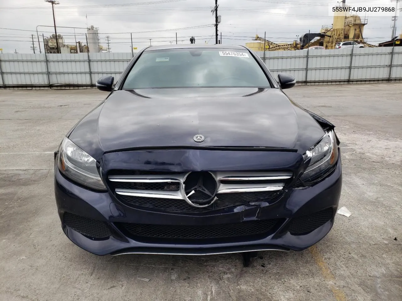 2018 Mercedes-Benz C 300 VIN: 55SWF4JB9JU279868 Lot: 55476354