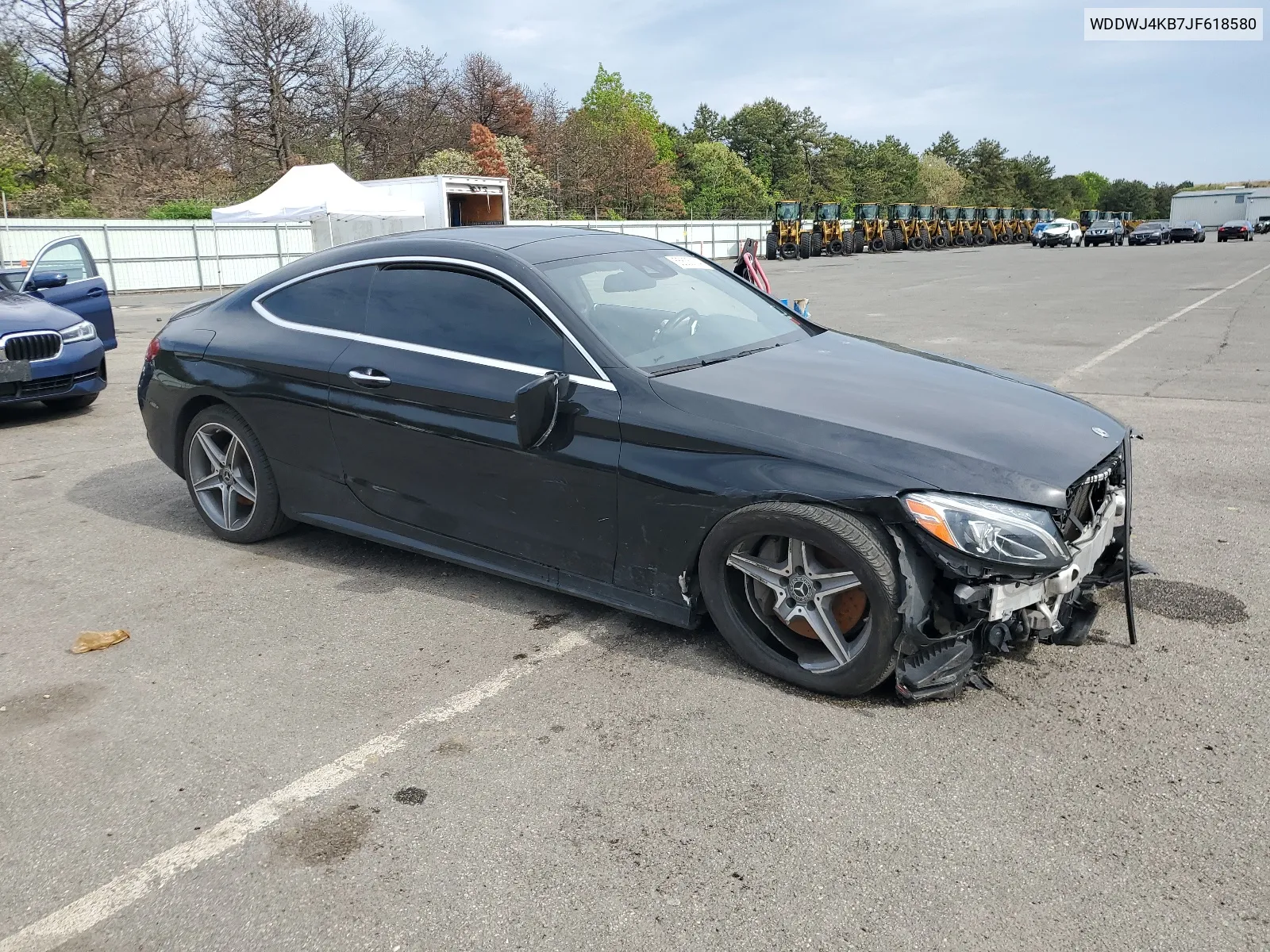 2018 Mercedes-Benz C 300 4Matic VIN: WDDWJ4KB7JF618580 Lot: 55605004