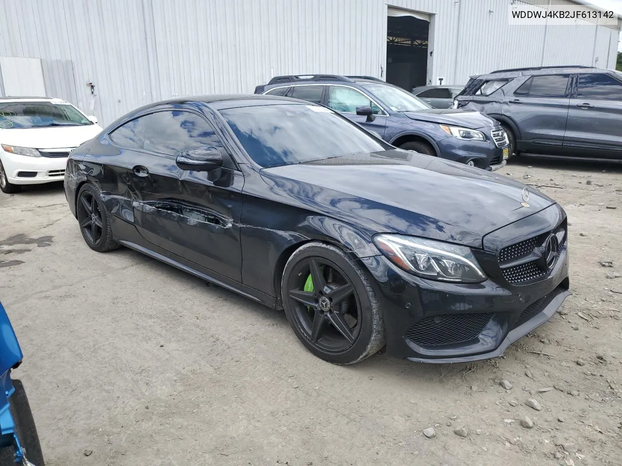 2018 Mercedes-Benz C 300 4Matic VIN: WDDWJ4KB2JF613142 Lot: 57410364