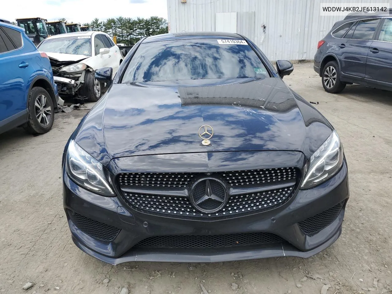 2018 Mercedes-Benz C 300 4Matic VIN: WDDWJ4KB2JF613142 Lot: 57410364